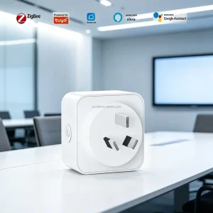 Factory Tuya WiFi Smart Plug AU NZ Standard 16A Power Monitor Timer Remote Control Dual Relay Support Firmware ESP8685 OEM