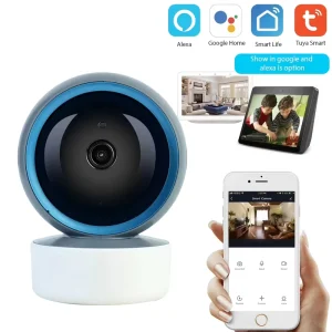 Factory WiFi Smart Camera Electric Powered Home & Hotel RV Security Pan Tilt Monitor with App Control
