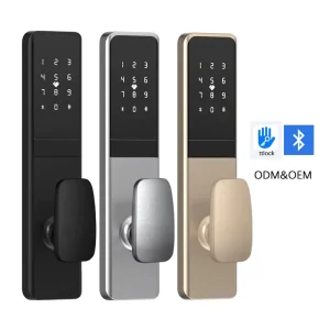 Factory for Digital Touch Smart Locks Wooden Door APP Password Card Electronic Access Control for Hotels