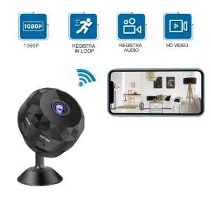 Factory warehouse Diamond style W10 Camera Plug and play Remote 1080p HD Smart Video Human Perception