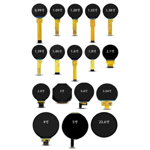 Factory0.99 1.28 1.45 2.1 2.8 3.4 7.0 Inch IPS TFT LCD Module SPI RGB MIPI MCU Interface 8 50 Pin Backlight 200 1000 Nit Spi Tft