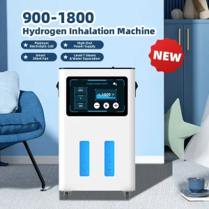 Family Hydrogen Inhalation Device 900ml 1800ml 99.99% Purity H2 Breathing Machine for Health and Anti aging