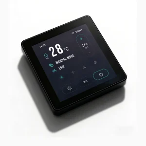 Fan Coil Thermostat Tuya Wifi Smart Hvac Room Thermostat Digital Electric Home Programmable Modbus RS485 Touch Screen Thermostat