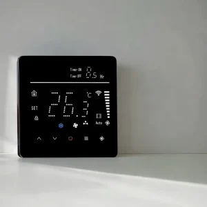 Fan Coil Units Wifi Thermostat with Voice Control 3 Fan Speed Thermostat of Heating Cooling Thermostat