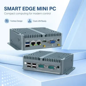 Fanless Factory Control Computer for Industrial IoT and Edge Computing Flexible Deployment for Smart Factory Use Industry Box PC