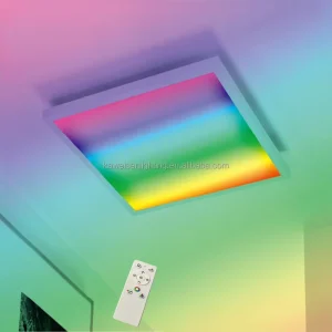 Fantastic 2.4G Wireless Wifi DMX512 Zigbee Tuya Control Surface Mounted Color Changing Dimmable RGB RGBW RGBWW LED Panel Lights