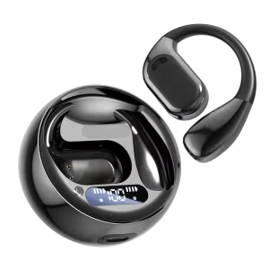 Fashion Forward Tech Lovers Daily Workout Social Scenes Luxury Gold Open Ear Comfort Digital Display Case OWS Tws Earbuds
