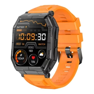 Fashion GPS Positioning Men Smart Watch Altimeter Health Sports Fitness Barometer Rugged Smart Watch with Compass