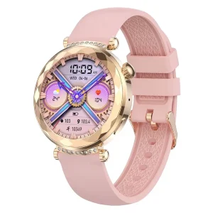 Fashion New Smartwatch Waterproof Pulse Blood Pressure Blood Oxygen Monitoring Smart Watch for Girls Ladies