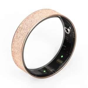 Fashion Smart Ring for Men Women Waterproof Fitness Tracker with Steps Distance Calories Sleep Reminder-for Female Fitness