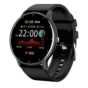 Fashion Sport Smart Watch New Arrive Online Smart Watch Full Circle Touch Waterproof Measure Heart Rate & Weather Forecast