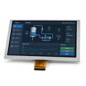 Fast Delivery Compact Structure 6.2 Inch 1024×600 MIPI 4 Channel IPS LCD Display Module for Navigation Device With OEM Service