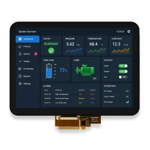 Fast Delivery Compact Structure 7 Inch 1024×600 MIPI Interface JD9165 LCD Display Module for Navigation Device With OEM Service