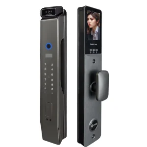 Fingerprint Door Lock Black Smart Lock App Remote Unlocking Intelligent Electronic Wireless Fingerprint Smart Locks