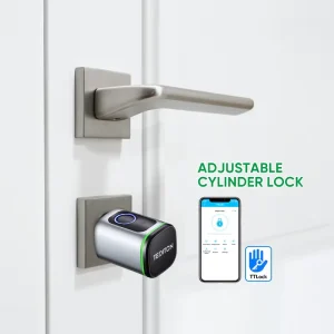 Fingerprint European Style Waterproof Euro Cylinder Lock Smart Electric Door Smart Cylinder Lock Nfc Lock with Ttlock App