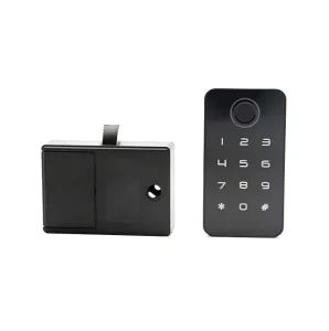 Fingerprint Locker Lock Easy Install Combination Digital Smart Cabinet Lock for Office Staff Storage