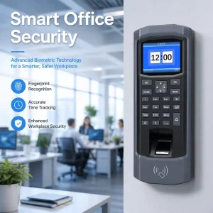 Fingerprint Password Attendance Machine with Optional ID Card Reader Wiegand Access Control USB Report for Office Employee