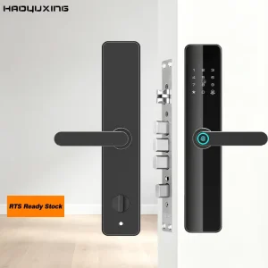 Fingerprint Smart Handle Lock Aluminum Material Digital Combination Lock for Aluminum Door with Wi-Fi