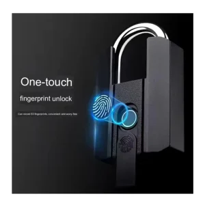 Fingerprint Smart Padlock With Keyless Suitable for Gym Biometric Locke and Storage Smart Padlock
