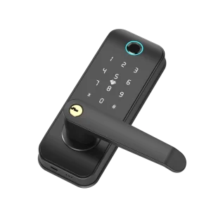 Fingerprint Unlock Touchscreen Keypad Convenient Remote Control Smart Door Lock for Bedroom Home Office
