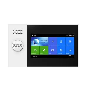 Fingerprint Wireless Tuya Smart Alarm System 24 Hours Day and Night Safety Monitor Smart Home Alarm