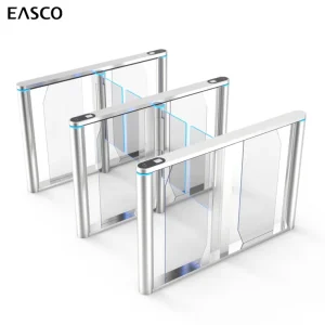 Fire Linkage Stainless Steel Security Access Control Rfid Turnstile Gate with Custom Multiple Recognition Methods