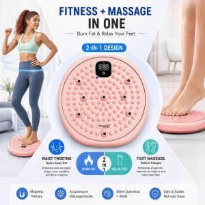 Fitness Exercise Innovative Product Fitness Equipment Portable Smart Small Home Waist Twister Machine Ab Board Step Device Tool