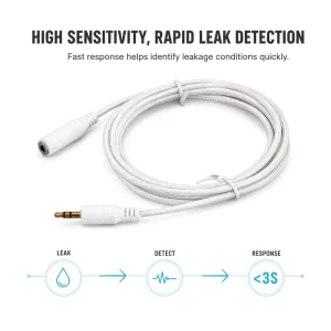 Flexible Custom Length Area Liquid Detection Cable for Project Monitoring Liquid Leak Detection Cable