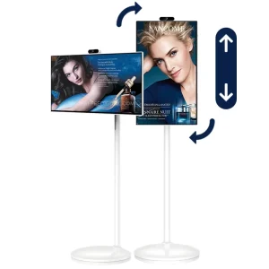 Flexible&Rotatable Battery Powered Touch Display 27″ 32” Android Digital Signage Mobile Screen Home Interactive Board Full HD