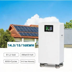 Floor Standing Home Solar Energy Storage Battery 51.2V 200Ah 300Ah 10Kwh 15Kwh Lifepo4 Battery With Parallel Connection