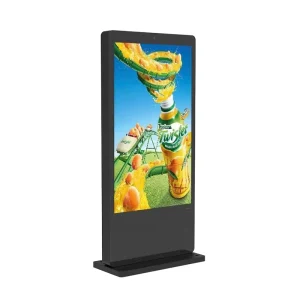 Floor standing LCD Smart Touch Vertical Advertising Outdoor Display Android Touch Screen All in one Machine 1920×1080