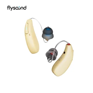 Flysound New Medical Wireless RIC OTC Hearing Aid IP68 Waterproof for Music&Calls Rechargeable Battery Noise Hearing