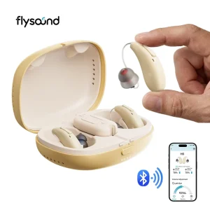 Flysound New Wireless Medical Hearing Aid Rechargeable App Audiogram Hearingfor Moderate Severe Hearing Loss Seniors