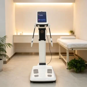 Foldable AI Body Analyzer Machine Full Body Scan System for Gym Center