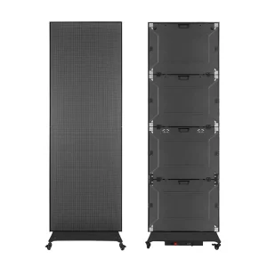 Foldable Gob LED Poster P2.5 P1.25 Movable Smart Digital Video Advertising Display Screen Module for Shopping Mall Indoor Use