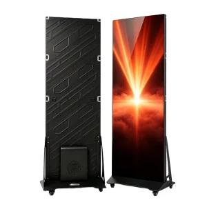 Foldable LED Advertising Display Digital Signage Portable Quick Fold Design for Roadshow Event Promotion