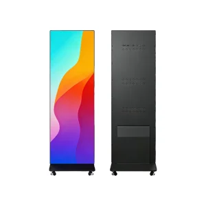Folding LED Display Screen P2.5 GOB IP65 Waterproof Indoor Smart Advertising Player 1080P Adobe RGB 98% Color Gamut HDR10 1000cd