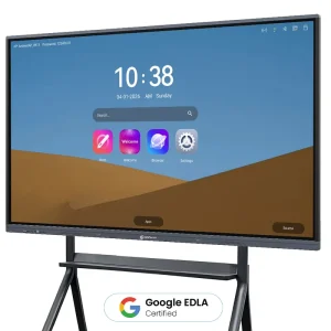 For 65 75 86 98 Inch 4K Smart Interactive Whiteboard for Classroom & Campus Use 48MP Camera 40 Touch Points Android 14 OS