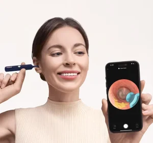 For Earsight Plus Smart Visual Ear Cleaning Kit with Silicone Head WiFi Connection IP67 Waterproof for Elderly & Children