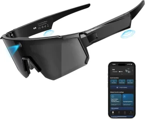 For PC Smart Glasses Camera Built-in Storage Wearable Tech for Sunglasses Polarized Lenses for Outdoor Sports Cycling