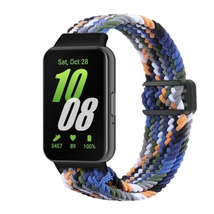 For Samsung Galaxy Fit3 Smart Bracelet Magnetic Watchband Braided Loop Metal Head SM R390 Wristband