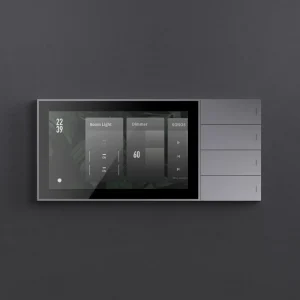 For Smart Home AC Control Panel Light Switch Dimmer Automation Touch Screen Control Pad 240V 16A Wi-Fi/ZigBee 7-inch Android 4