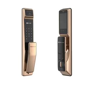 For Smart Home P30 Max Smart Lock Facial Recognition Video Door Viewer Password Electronic Lock Double Door Aluminum Alloy