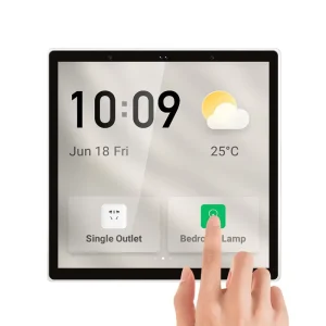 For Smart Home Zigbee Wi-Fi Touch Switch 10A 2-Switch Wall Control System for Hotel Guest Rooms