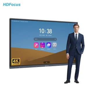 For Wireless Screen Share 4K Business Conference Room Touch Display Flat Panel Interactive Whiteboard Smart Board 40-Point