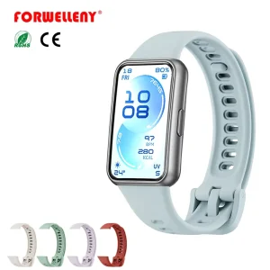 Forwelleny Adjustable Sports Flat Official Silicone Strap Bracelet for Huawei Band 11 11 Pro Accessories Replacement Portable
