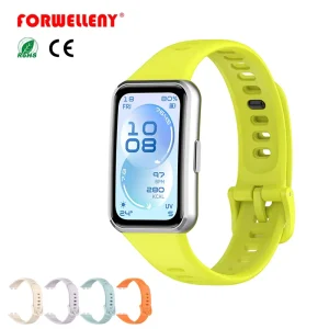 Forwelleny Replacement Smooth Silicone Original Bracelet SmartWatch Portable Strap for Huawei Band 11 11 Pro Accessories