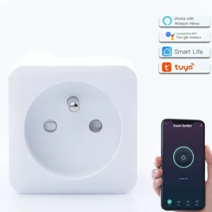 France WiFi Smart Plug Socket App Remote Control Wireless Switch Smart Outlet with Energymeter Function