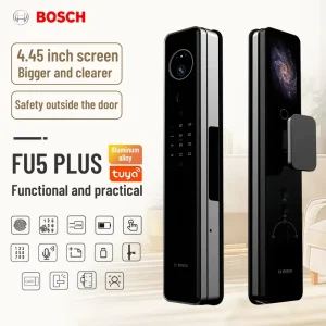 Fu5 Plus Electronic Induction Auto Lock 3D Face Recognition German Engineering Security Smart Door Lock