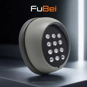 FuBei 32 Bit Encrypted Wireless Digital Keypad 433MHz RF Numeric Access Control PIN Pad for Garage Door Sliding Gate Opener Kit